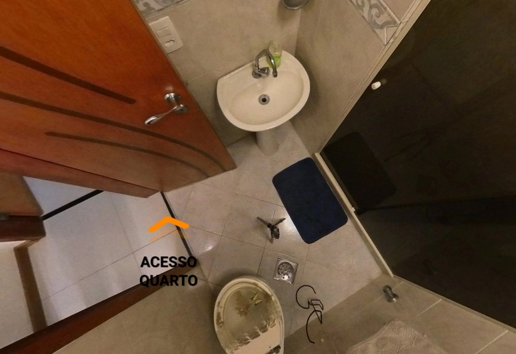 Reforma de Apartamento — Banheiro Antes